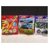 (3) Johnny Lightning Diecast Cars