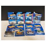 (8) Mattel Hot Wheels Diecast Cars