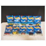 (10) Mattel Hot Wheels 1996 Model Series