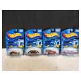 (4) 2000 Mattel Hot Wheels Rat Rods Series