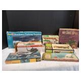 (7) Vtg Model Kits