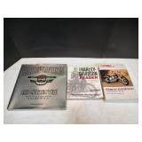 (3) Harley-Davidson Books