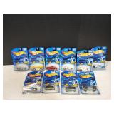 (10) Mattel Hot Wheels 2001 First Editions Series
