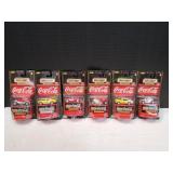 (6) 1997 Coca-Cola Collection 1:64 Scale Diecast C