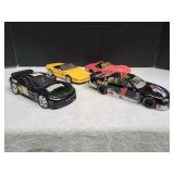 (4) 1:24 Scale Cars (Some Need Repair)