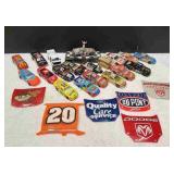 Box of Hot Wheels NASCAR 1:64 Diecast & More
