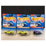 (10) Mattel Hot Wheels Diecast Cars