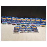 (13) Mattel Hot Wheels 1999 First Editions Series