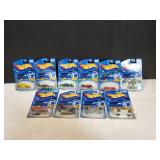 (10) Mattel Hot Wheels 2001 First Editions Series