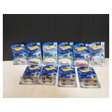 (10) Mattel Hot Wheels 2001 First Editions Series