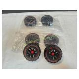 (6) MJX Hyper Go Tires & Wheels
