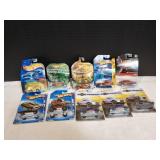 (10) Mattel Hot Wheels Diecast Cars