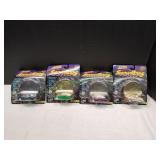 (4) Johnny Lightning Show Rods Diecast Cars