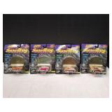 (4) Johnny Lightning Show Rods Diecast Cars