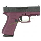 Glock G43X 9mm Pistol, Glitter & Black Cherry