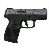 Taurus G2C 9mm Pistol, Purple Paisley