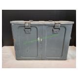 Vtg Military Ammunition Box