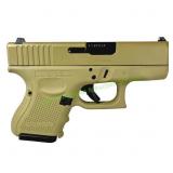 Glock G26 Gen4 9mm Pistol, FDE