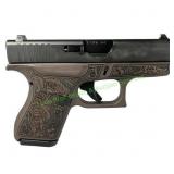 Glock G42 380ACP Pistol, Elephant Bronze