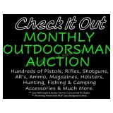 OUR OUTDOORSMAN FIREARMS & ACCESSORIES AUCTION