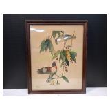 17x21.5 Framed 1942 Meal Time Lithograph Print