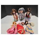 Tote of Dolls & Doll Parts
