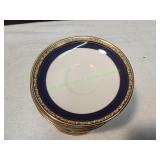 (16) 5.75" Wedgwood Rococo Bone China Saucers