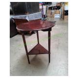 Bombay Triangular Drop Leaf Handkerchief Table