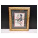 10x12 Framed Hummingbird by Bambi Papais