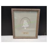 7.5x8.5 Framed Finish Lace