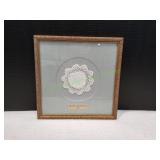 10x10 Framed Irish Tatting, 1997