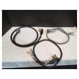 (2) 4-Prong & (1) 3-Prong 220 Plugs