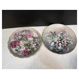 (1) 8" & (1) 8.5" Decorative Plates