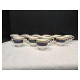 (16) Wedgwood Rococo Bone China Teacups