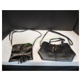 (2) Ladies Black Handbags