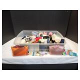 Tote of Crafting Supplies