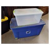 (2) Storage Totes w/ Lids