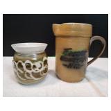 7" Pottery Pitcher & More