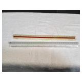 (2) Engineer Drafting Triangular Rulers