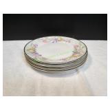 (4)Oscar de la Renta Autumn Glory Dinner Plates