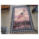 Thomas Kinkade Light of Freedom Blanket