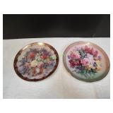 (2) 8.5" Lena Liu Decorative Plates