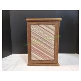 Small Cabinet w/ Upholstered Door