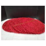(12)15" Pier-1 Woven Braided Placemats