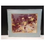 18x15 Framed Fall Leaves Wall Art
