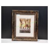 16x18.5 Spanish Courtyard by Perri Duncan Scott