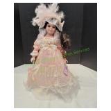 (1)16"Sharon Goldenvale Collection Porcelain Doll