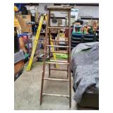 Wood A-Frame Ladder