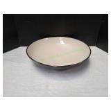 14.25"Flintridge Contessa Black Salad Serving Bowl