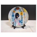 8.5"Welcome to the Fiesta Ted DeGrazia Plate w/Sta